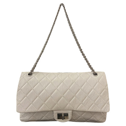 Chanel 2.55 Leather in White