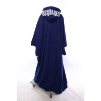 Dsquared2 Kleid aus Baumwolle in Blau