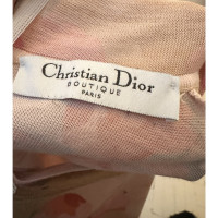 Christian Dior Oberteil aus Seide in Orange