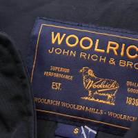 Woolrich Jacke/Mantel aus Baumwolle in Blau