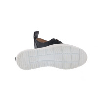 Jil Sander Sneakers Leer in Zwart