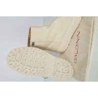 Baldinini Ankle boots Leather in Cream