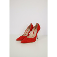 Casadei Pumps/Peeptoes Leather in Red