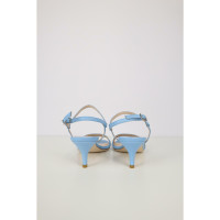 Loriblu Pumps/Peeptoes en Cuir en Bleu