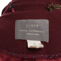 J. Crew Jacket/Coat in Bordeaux