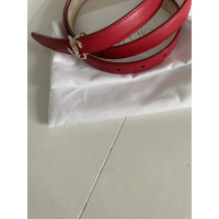 Jimmy Choo Belt Leather in Red
