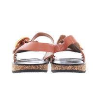 Joseph Sandals Leather in Brown