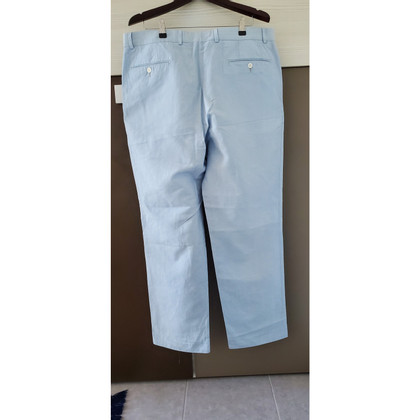 Cerruti 1881 Trousers Linen in Blue