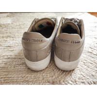 Philipp Plein Sneakers aus Leder in Beige