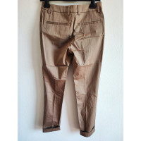 Piu & Piu Trousers Cotton in Brown
