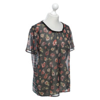 Maison Scotch Blouse met patroonprint