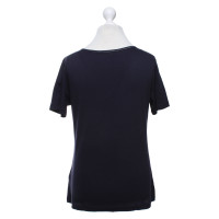 Airfield Top Cotton in Blue