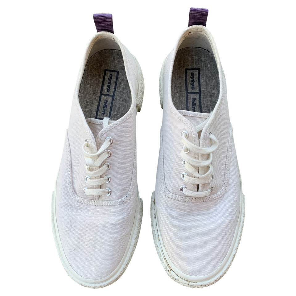 Eytys Sneakers aus Canvas in Weiß