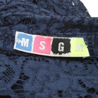 Msgm Lace blouse in blue
