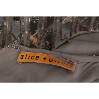 Alice + Olivia Kleid aus Seide