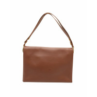 Céline Blade Leather in Brown