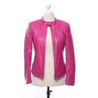 Laurèl Giacca/Cappotto in Pelle in Rosa