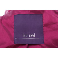 Laurèl Veste/Manteau en Cuir en Rose/pink