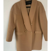 Tara Jarmon Jacket/Coat Wool in Brown