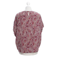 Maje top with floral pattern