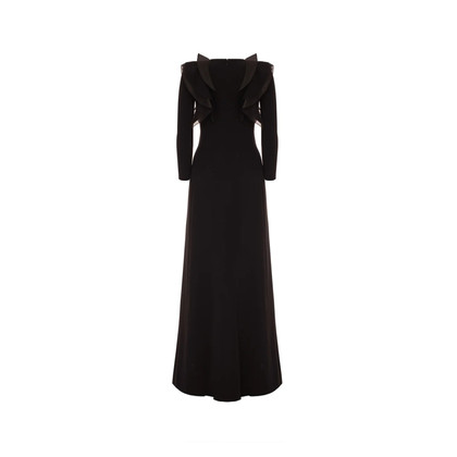 Genny Kleid aus Viskose in Schwarz
