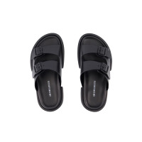 Ann Demeulemeester Sandals Leather in Black