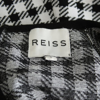 Reiss Kleid in Schwarz/Weiß