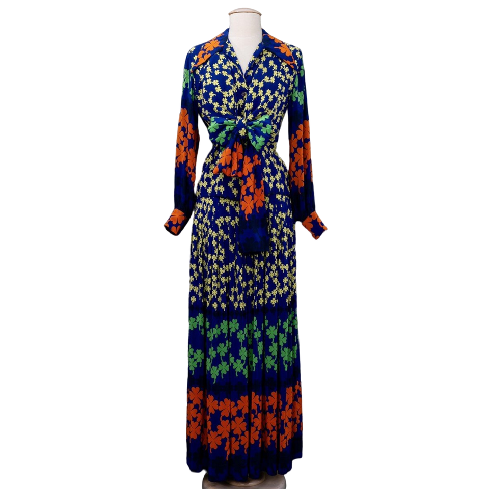 Jean Louis Scherrer Robe en Bleu