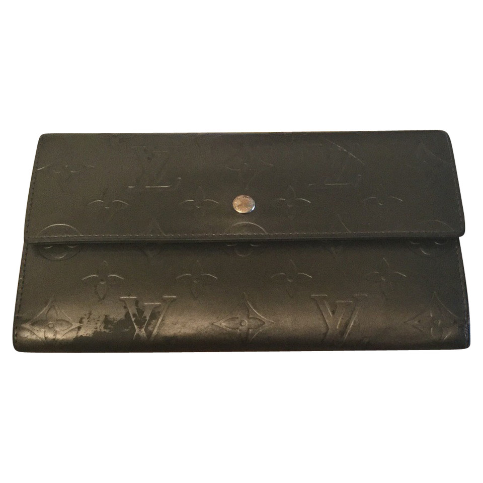 Louis Vuitton Portemonnaie aus Monogram Mat