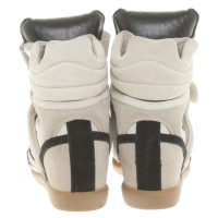 Isabel Marant Sneaker wedges in beige/black