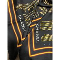 Chanel Scarf/Shawl Silk in Black
