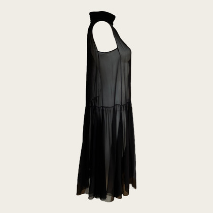 Lagerfeld Gallery Dress Silk in Black