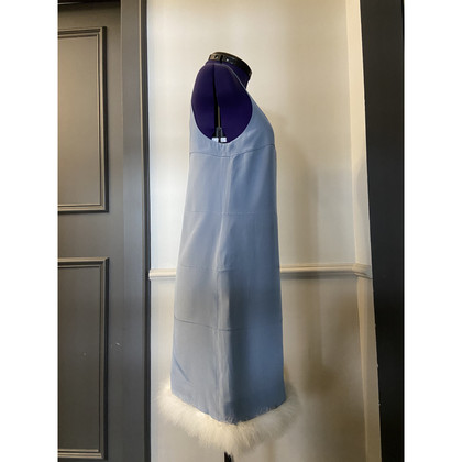 Prada Kleid aus Seide in Blau