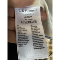 L.K. Bennett Jacke/Mantel aus Baumwolle in Blau