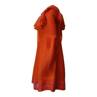 Mary Katrantzou Kleid aus Viskose in Orange