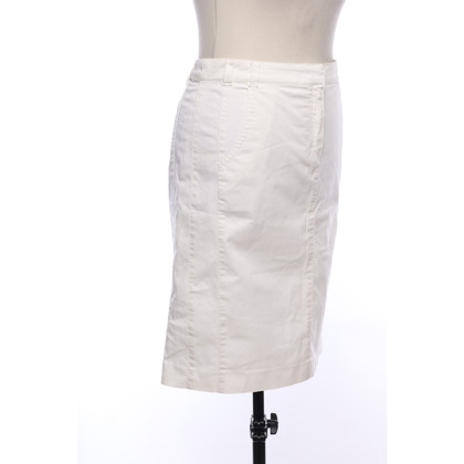 Marc Cain Skirt Cotton in Cream