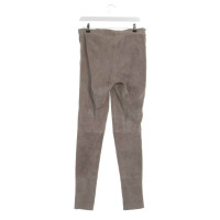 Arma Trousers Leather in White