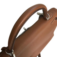 Hermès Kelly Bag 35 Leather in Brown