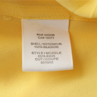 Equipment Zijden blouse in geel