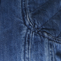 Chanel Veste en jean en bleu