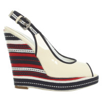 D&G Patent leather wedges
