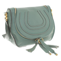 Chloé "Marcie Small Shoulder Bag" in green