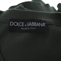 Dolce & Gabbana Olivfarbener Pullover
