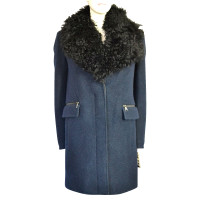 Karl Lagerfeld Jacket/Coat Wool in Blue
