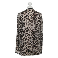 Steffen Schraut top with leopard pattern