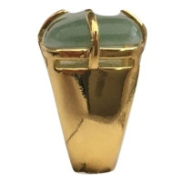 Carolina Herrera Gold-colored ring with stone