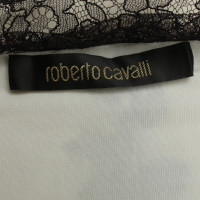 Roberto Cavalli Top mit floralem Print