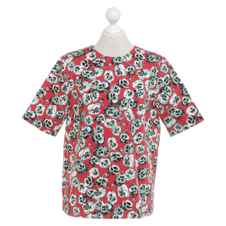 Marni top with a floral pattern