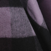 Burberry Poncho with check pattern