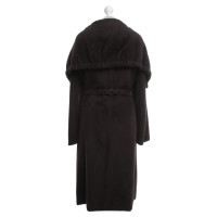 Max Mara Coat in dark brown